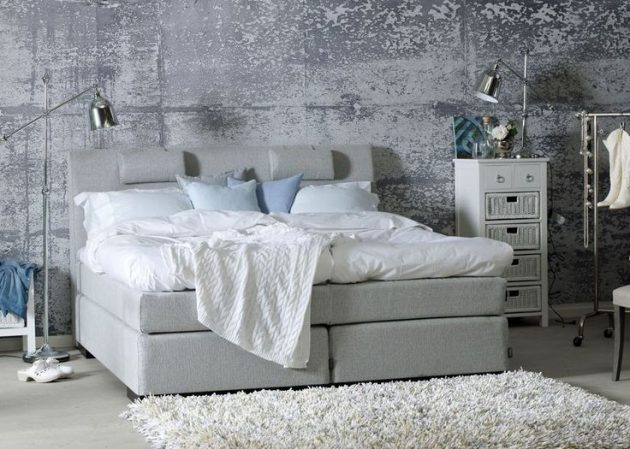 17 εκθαμβωτικά υπνοδωμάτια με τσιμεντένιο τοίχο που θα σας εντυπωσιάσουν
